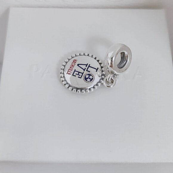 Pandora Love Nashville and Nashville Flag Exclusive Dangle Charm with box - Picture 3 of 6